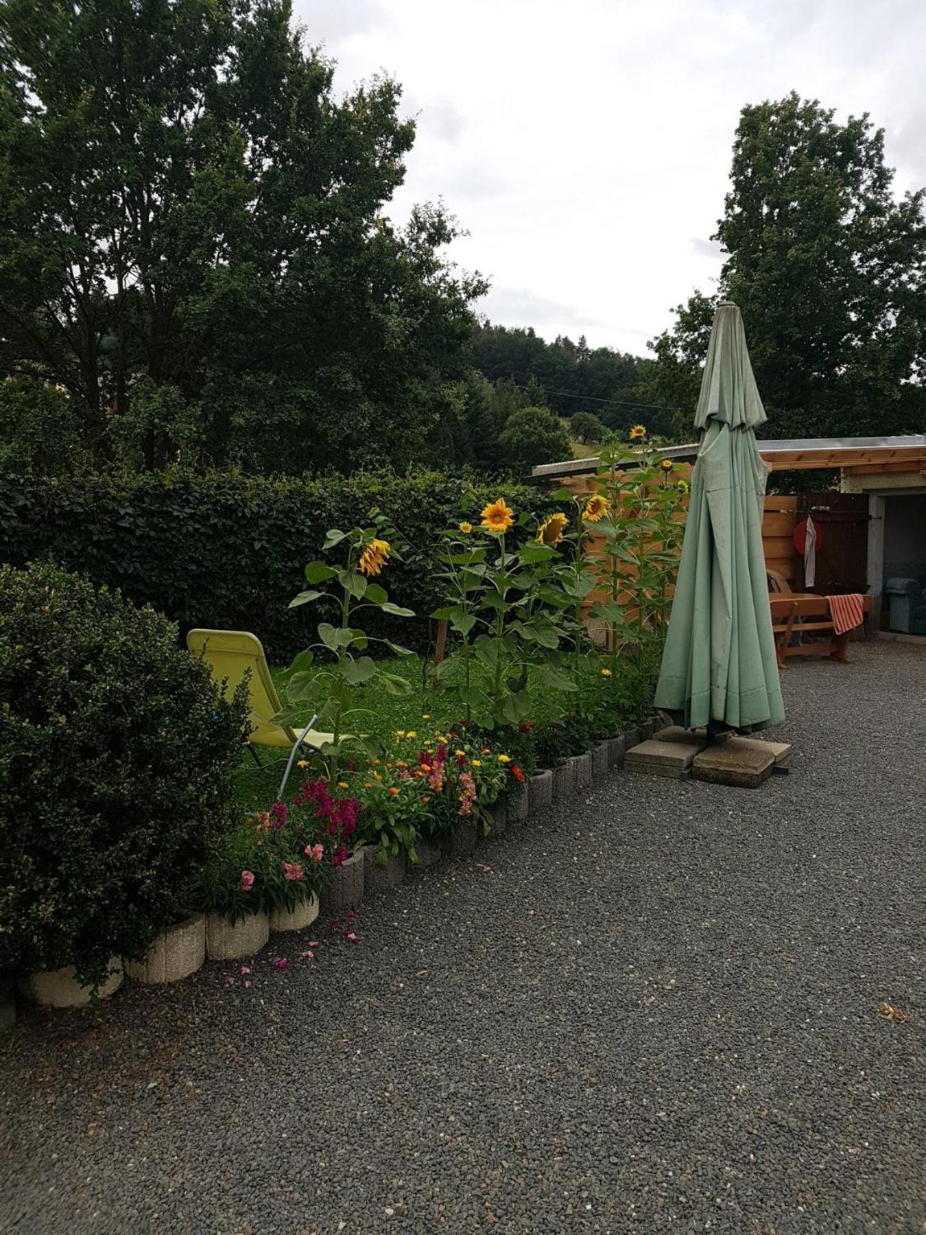 Ferienwohnung Am Thueringen Radweg Rauda Exteriör bild